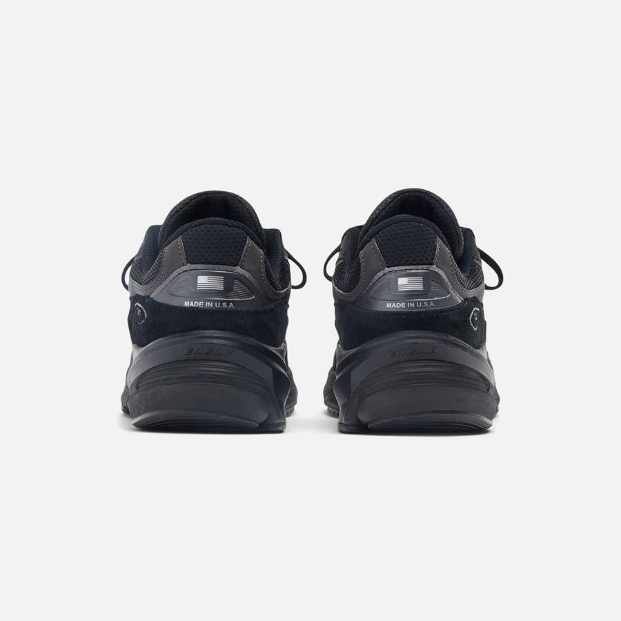 Black Men Kith New Balance Made in USA 990v6 Sneakers | 7623-OGQWP
