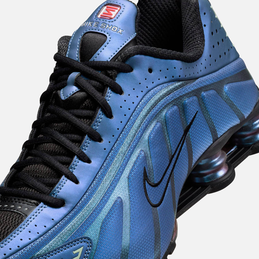 Black Men Kith Nike Shox R4 Sneakers | 3147-YELWF