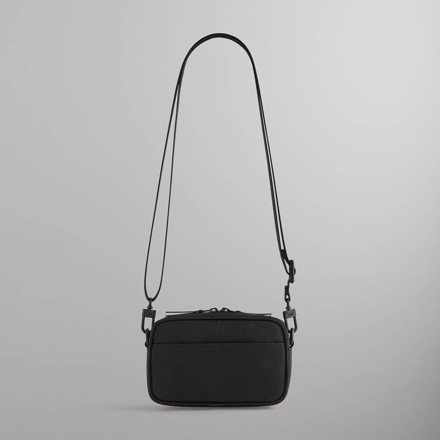 Black Men Kith Nylon Mini Pouch Bags | 7012-KVGBC