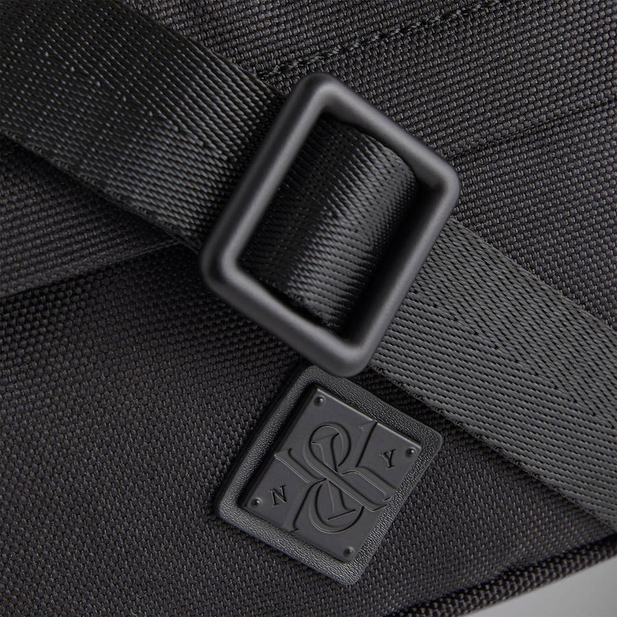 Black Men Kith Nylon Mini Pouch Bags | 7012-KVGBC