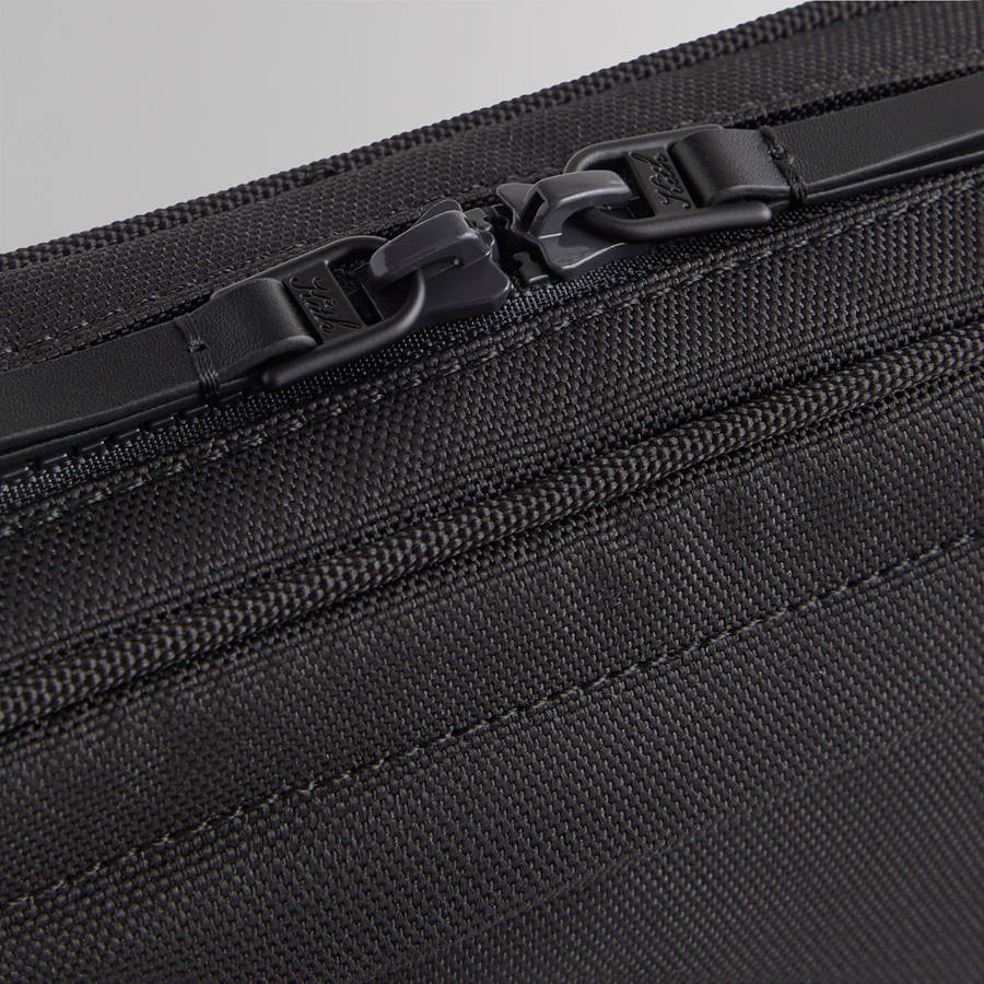 Black Men Kith Nylon Mini Pouch Bags | 7012-KVGBC