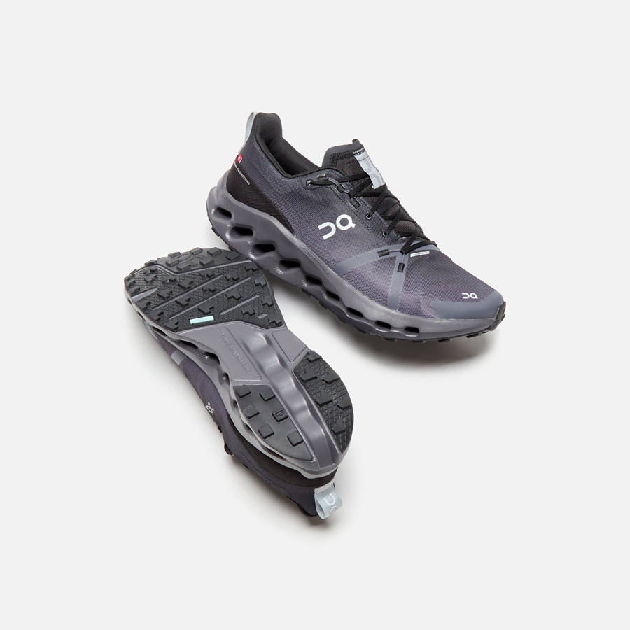 Black Men Kith On Running Cloudsurfer Trail Sneakers | 6732-SEAIN