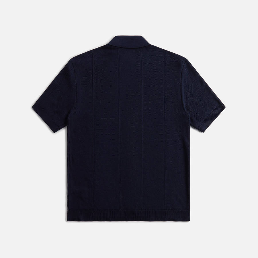 Black Men Kith Orlebar Brown Tiernan Shirts | 6741-MHXPO