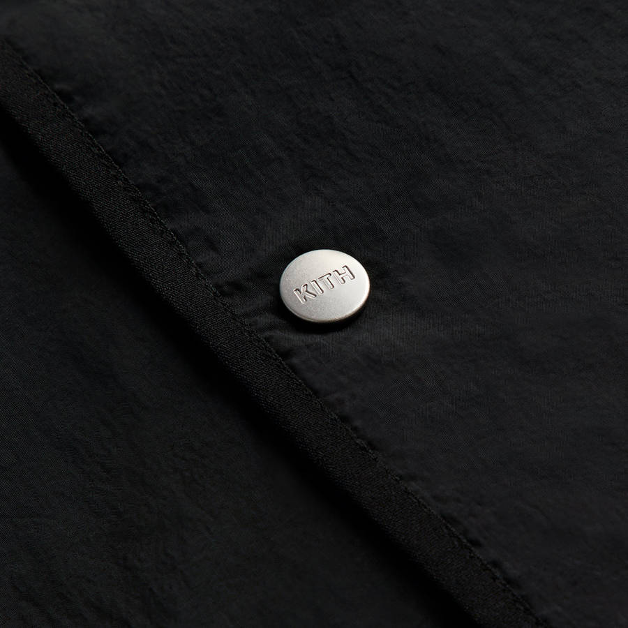 Black Men Kith Paper Nylon Dorian Jackets | 5194-CNVIH