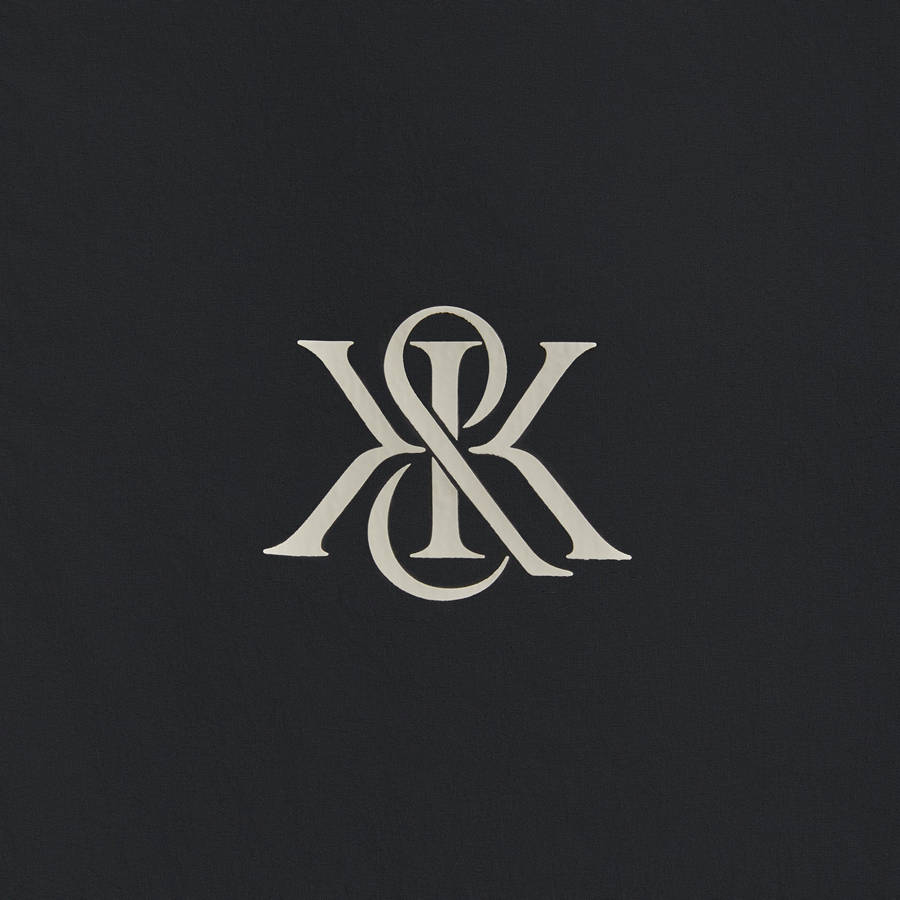 Black Men Kith Paper Nylon Ryder Quarter Zip Sweatshirts | 2901-RHVBZ