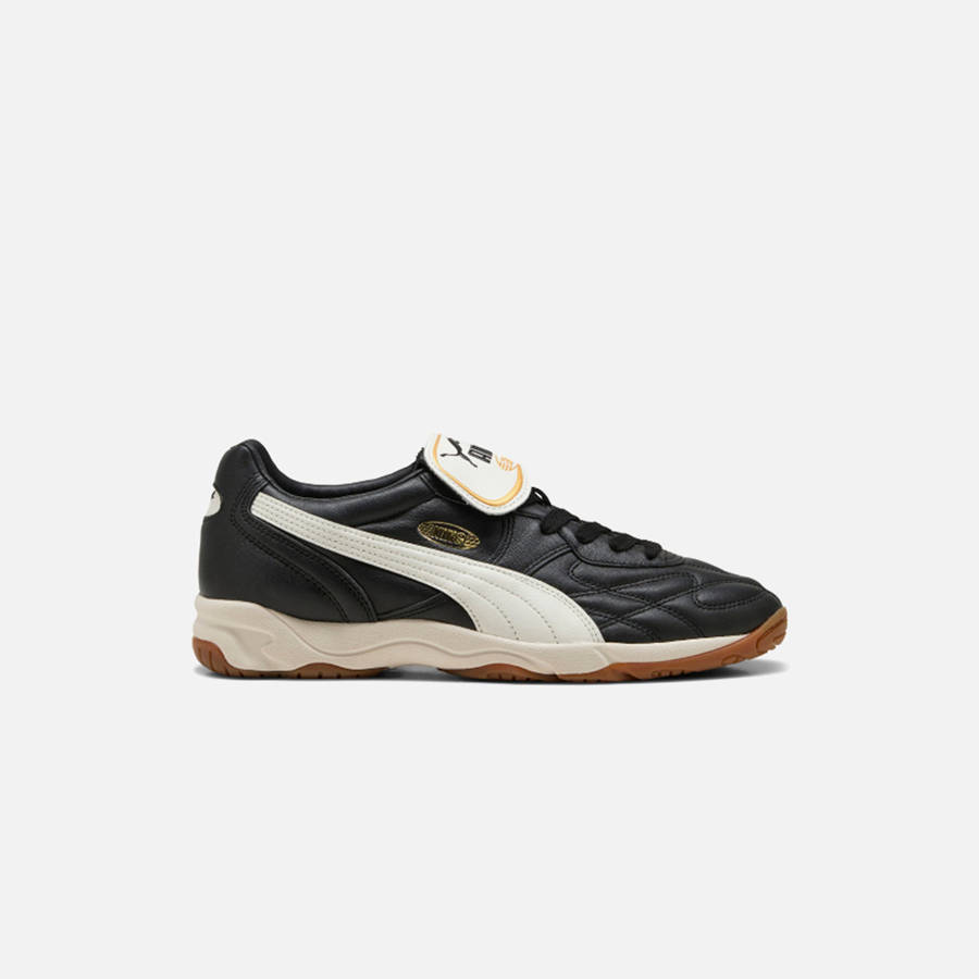 Black Men Kith Puma King Indoor Sneakers | 9351-VWTHK
