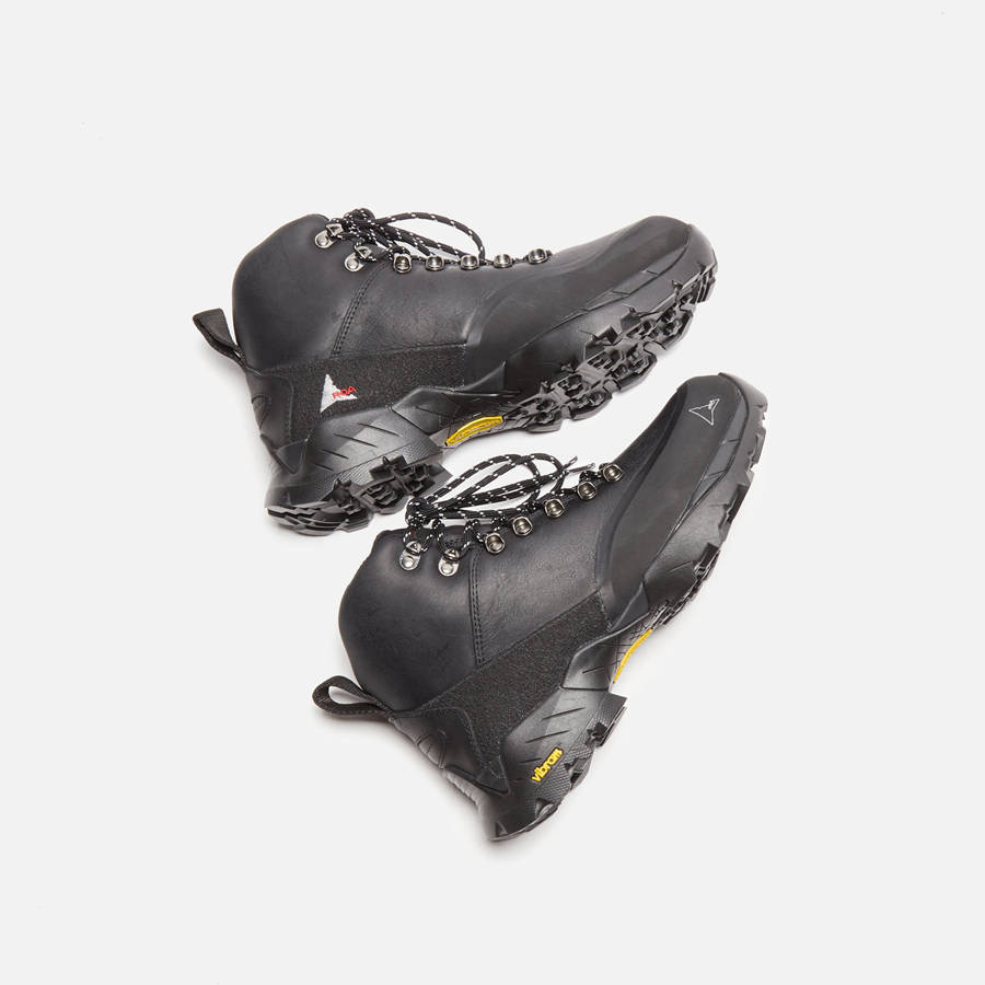 Black Men Kith ROA Andreas Hiking Boots | 6489-DYHWK