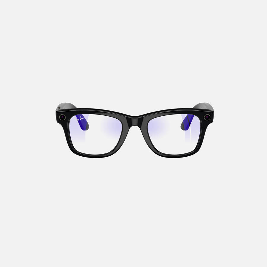 Black Men Kith Ray Ban Meta Wayfarer Sunglasses | 3184-SZPDU