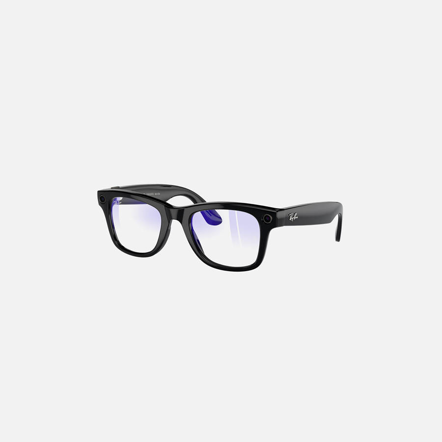 Black Men Kith Ray Ban Meta Wayfarer Sunglasses | 3184-SZPDU