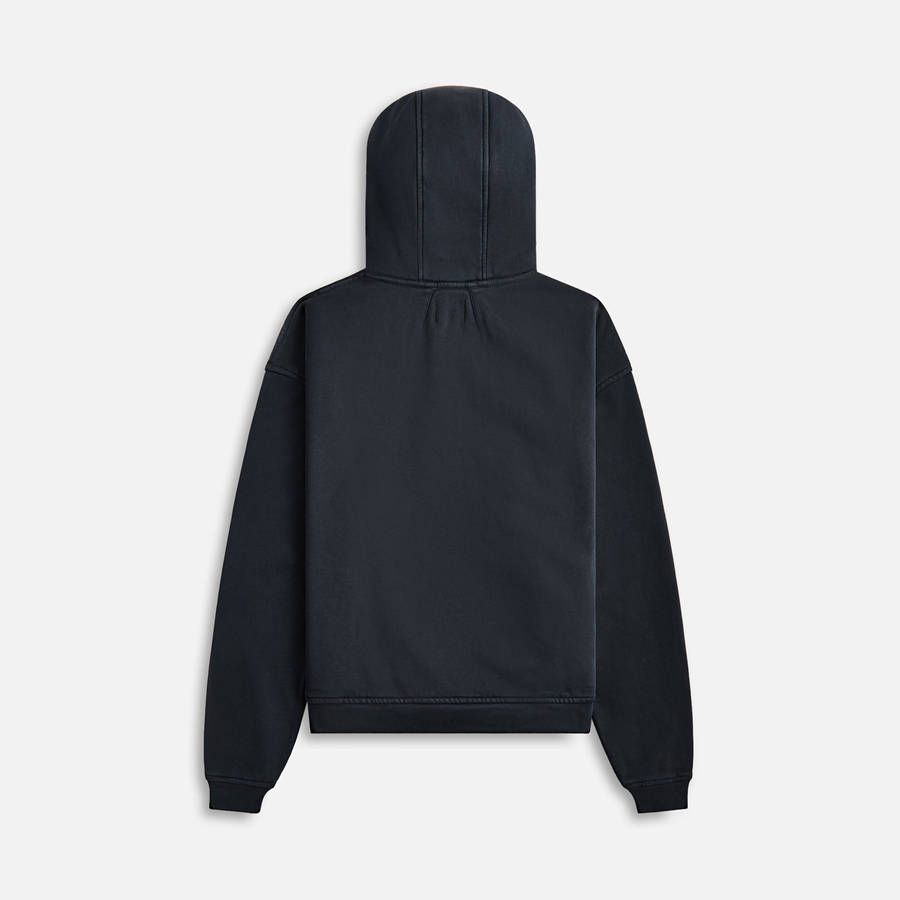Black Men Kith Rhude University Hoodie Sweatshirts | 0627-DHTWR
