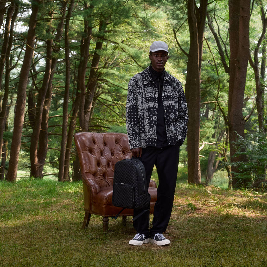 Black Men Kith Ribbon Embroidery Elmhurst Pants | 0472-YDGUQ