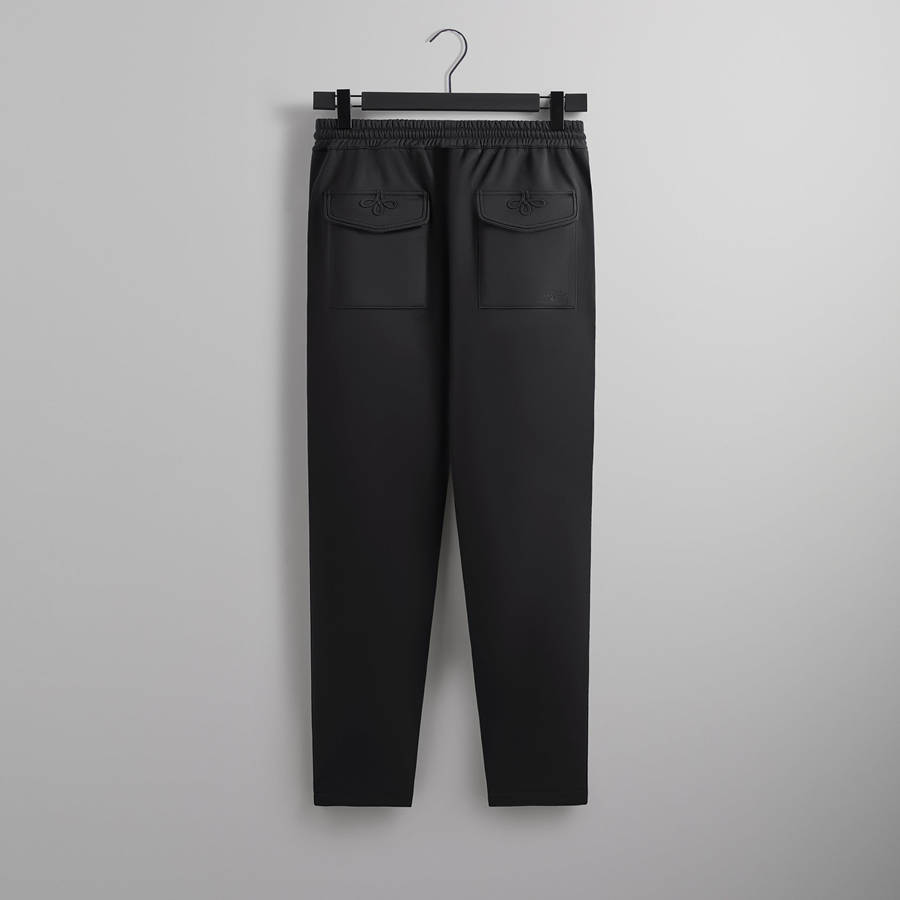 Black Men Kith Ribbon Embroidery Elmhurst Pants | 0472-YDGUQ