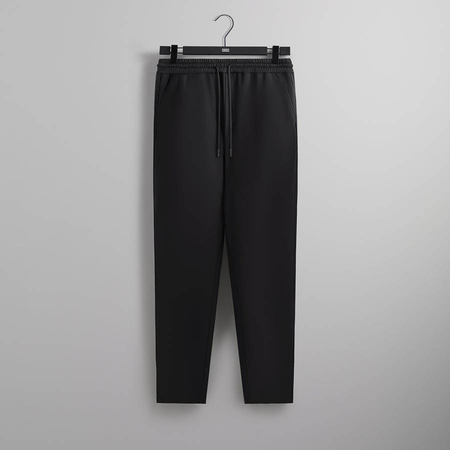 Black Men Kith Ribbon Embroidery Elmhurst Pants | 0472-YDGUQ