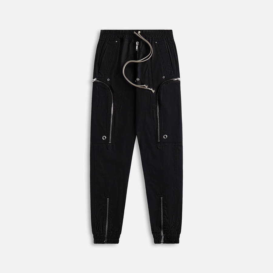 Black Men Kith Rick Owens Bauhaus Cargo Pants | 7921-XLHWA