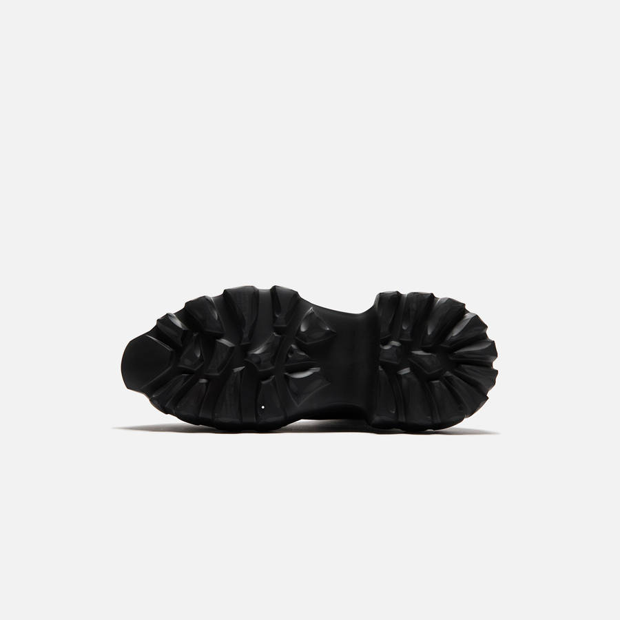 Black Men Kith Rick Owens Beatle Mega Tractor Boots | 0974-PILXW