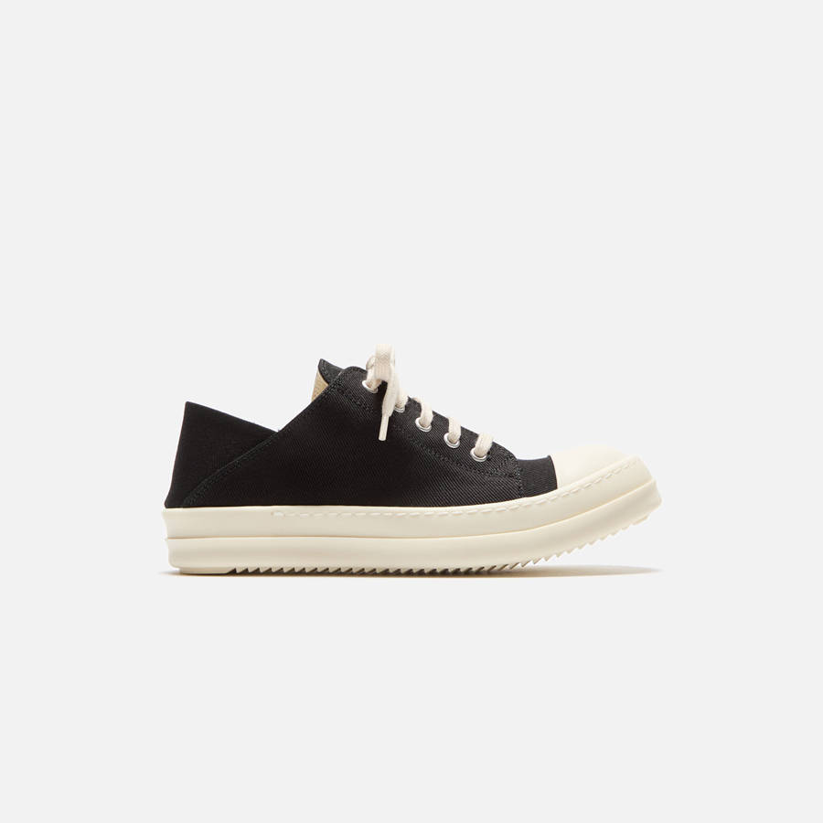 Black Men Kith Rick Owens DRKSHDW Slip On Sneakers | 2316-OBXWK