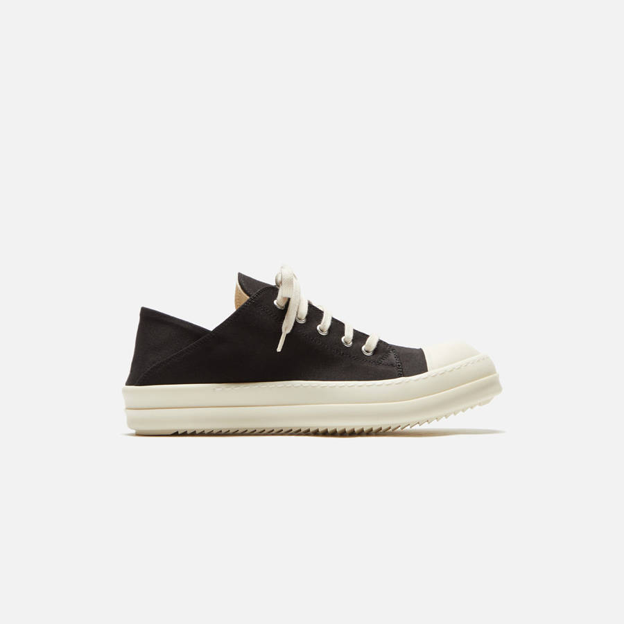 Black Men Kith Rick Owens DRKSHDW Slip On Sneakers | 1254-YKUTZ