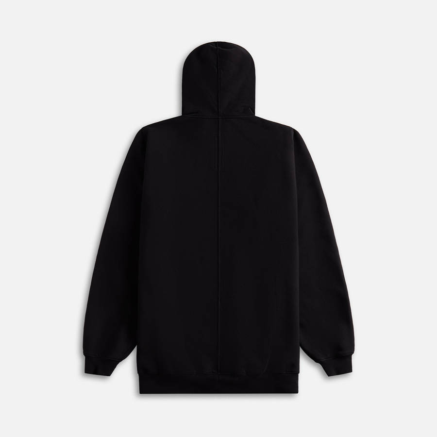 Black Men Kith Rick Owens Felpa Hoodie | 5490-EOQST