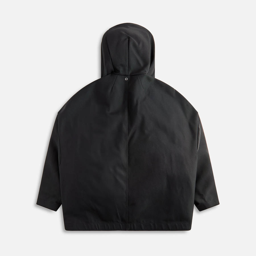Black Men Kith Rick Owens Giacca Piumino Hooded Peter Jackets | 4952-CHWVP
