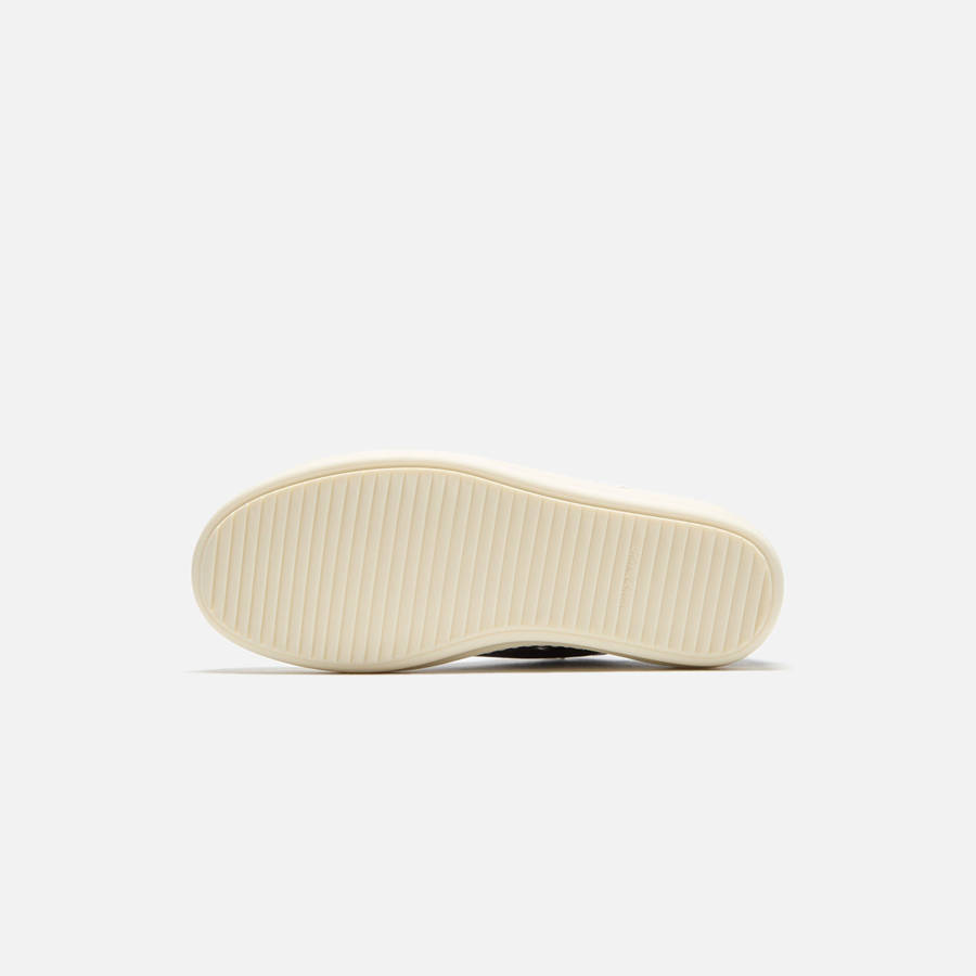 Black Men Kith Rick Owens Low Scarpe In Pelle Sneakers | 6507-BMHDJ