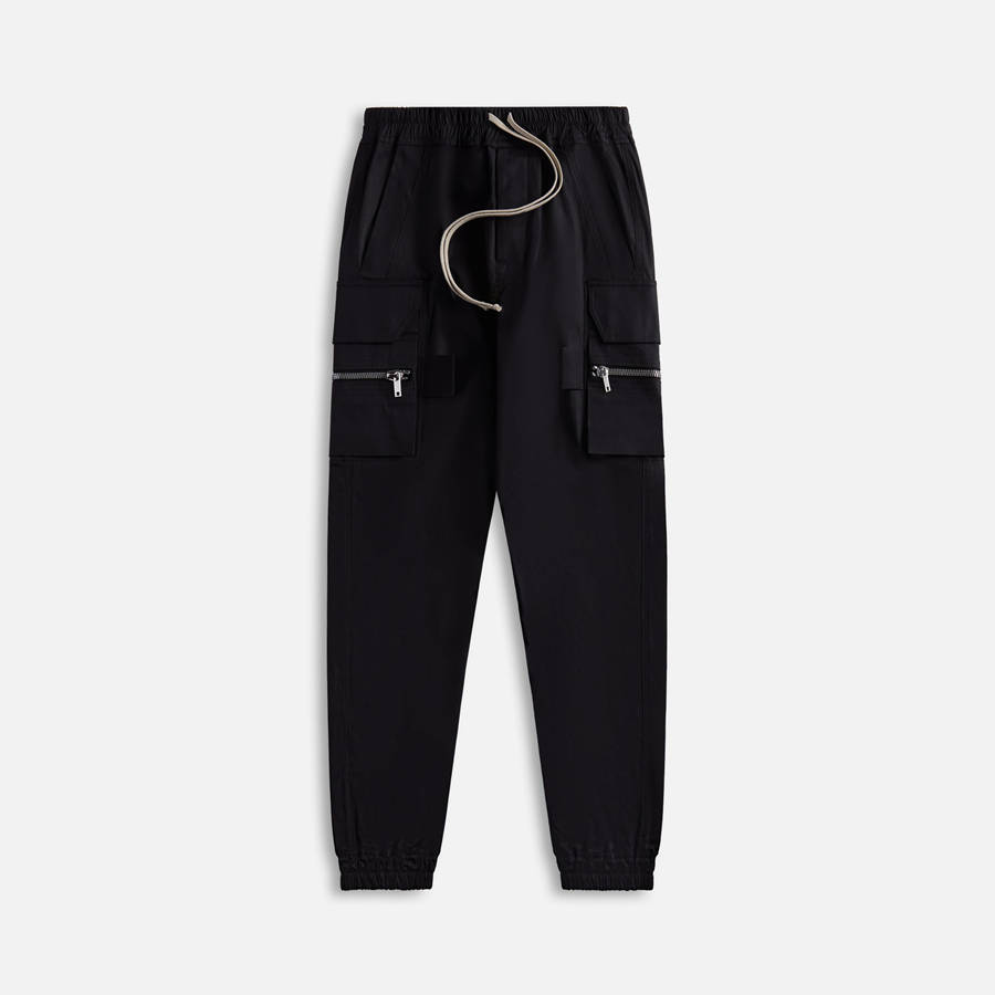 Black Men Kith Rick Owens Mastodon Megacargo Pants | 5234-MVPTG