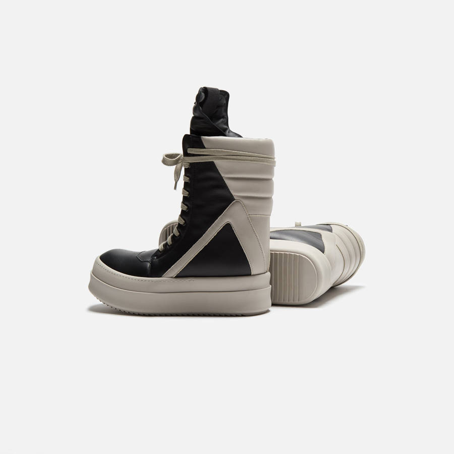 Black Men Kith Rick Owens Mega Geobasket Sneakers | 6734-ZJLEF