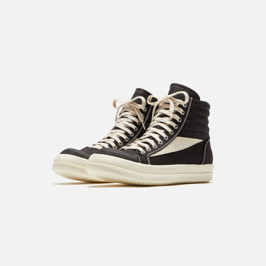 Black Men Kith Rick Owens Vintage High Sneaker Sneakers | 8932-VYICQ