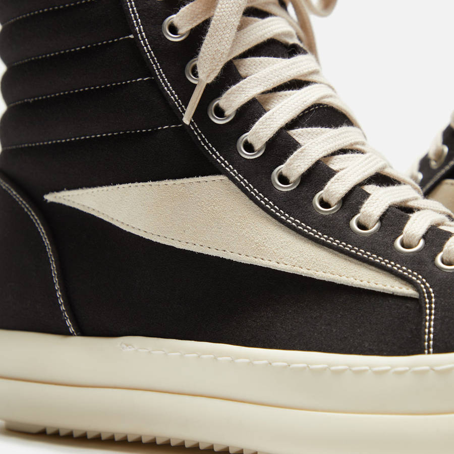 Black Men Kith Rick Owens Vintage High Sneaker Sneakers | 8932-VYICQ