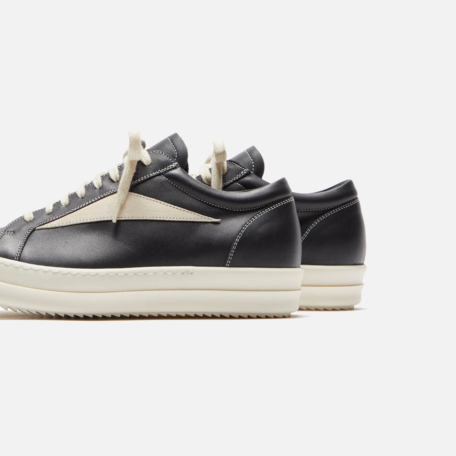 Black Men Kith Rick Owens Vintage Scarpe In Pelle Sneakers | 0861-ESHON