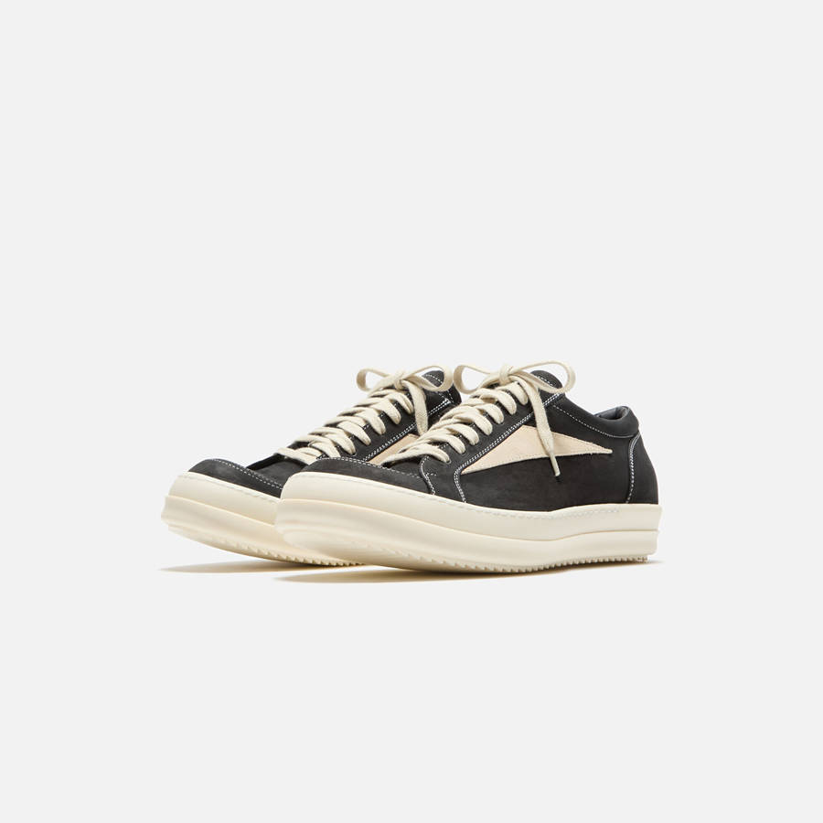 Black Men Kith Rick Owens Vintage Sneakers Sneakers | 0596-QTWSZ