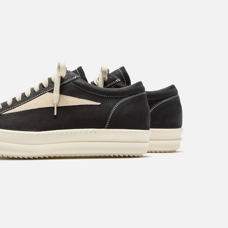 Black Men Kith Rick Owens Vintage Sneakers Sneakers | 0596-QTWSZ