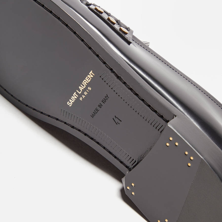 Black Men Kith Saint Laurent Le 15 Loafers | 3546-VZKGB