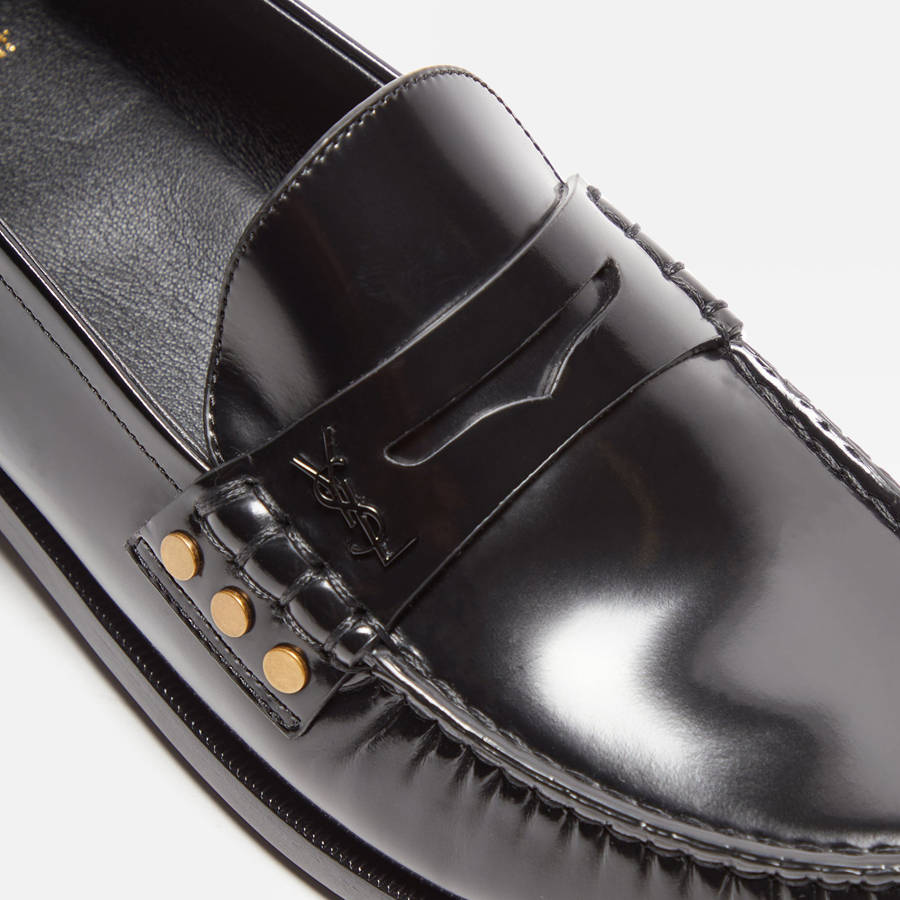 Black Men Kith Saint Laurent Le 15 Loafers | 3546-VZKGB