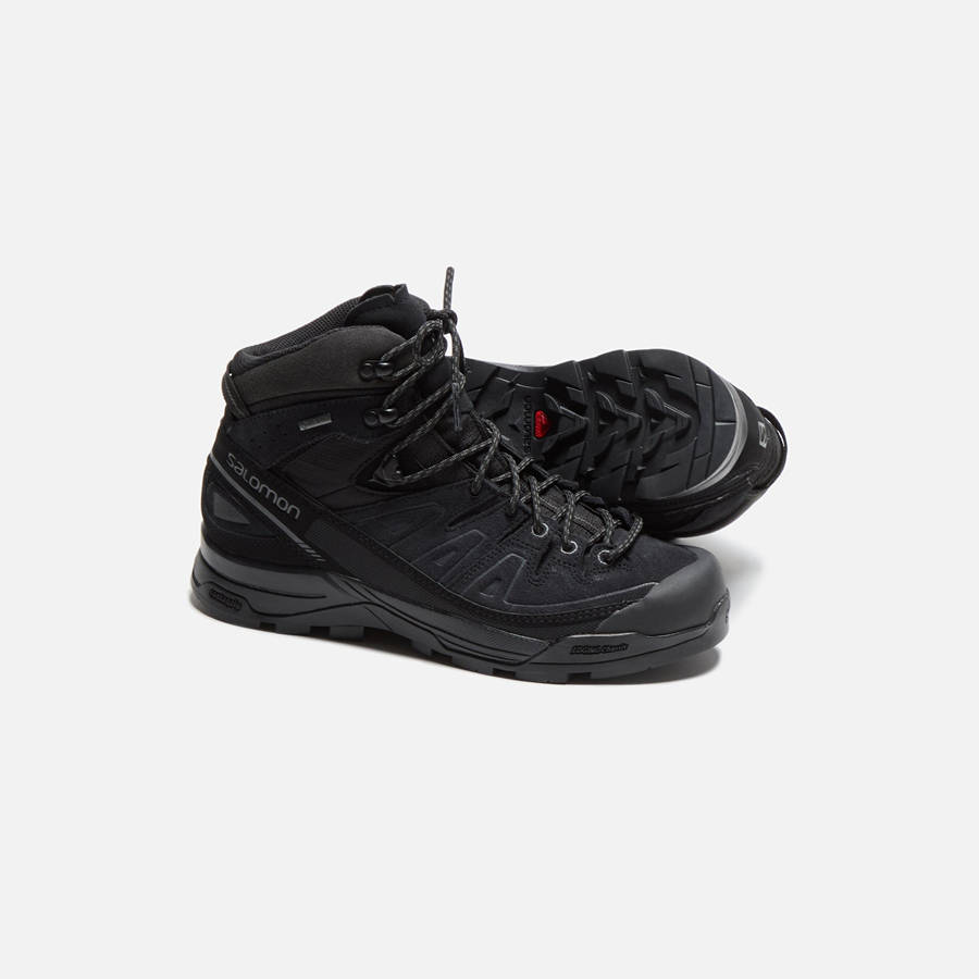 Black Men Kith Salomon X-ALP MID LTR GTX Boots | 1370-VBZPF