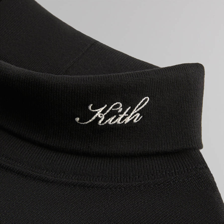 Black Men Kith Santos Turtleneck Shirts | 2845-LNHTJ
