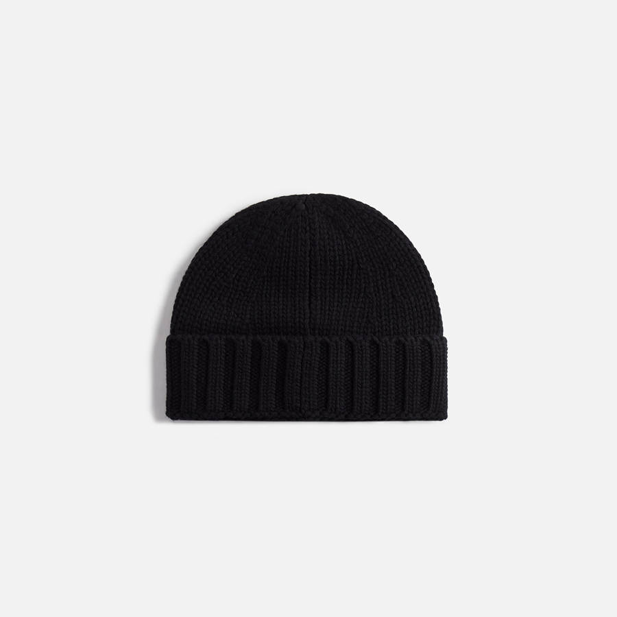 Black Men Kith Stone Island Cap | 7915-DXIOH