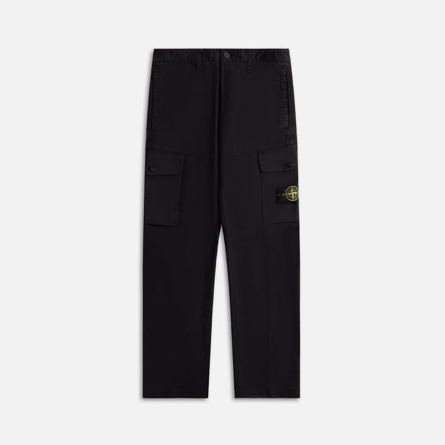Black Men Kith Stone Island Cargo Pants | 7014-RJFEI