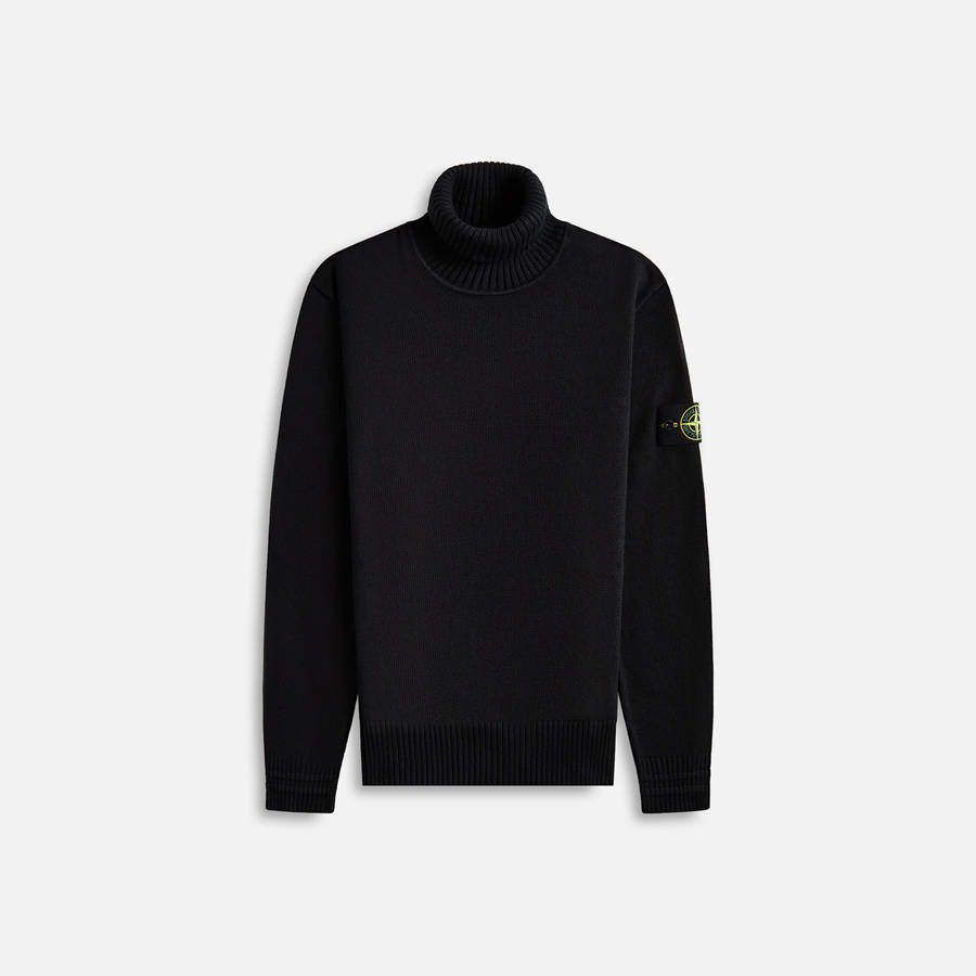 Black Men Kith Stone Island Turtleneck Sweater Shirts | 4029-GMJKB