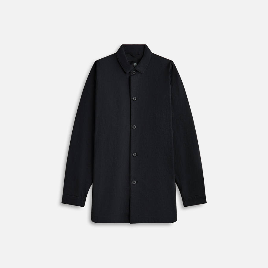Black Men Kith Teatora Wide Ghost Code Shirts | 4106-IHFTL