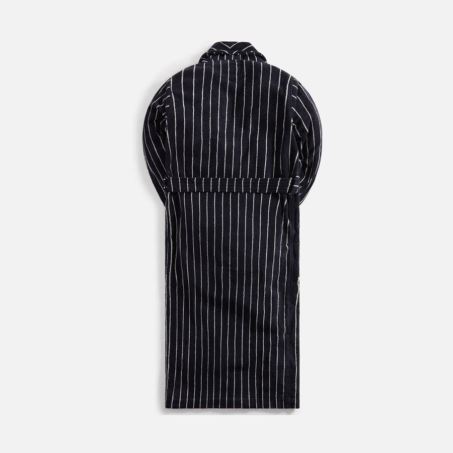 Black Men Kith Tekla Classic Bathrobe Underwear | 0894-QEXFM