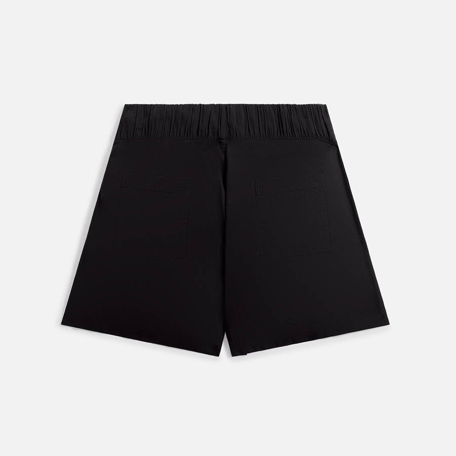 Black Men Kith Tekla Poplin Pajama Shorts | 0573-TRNCJ