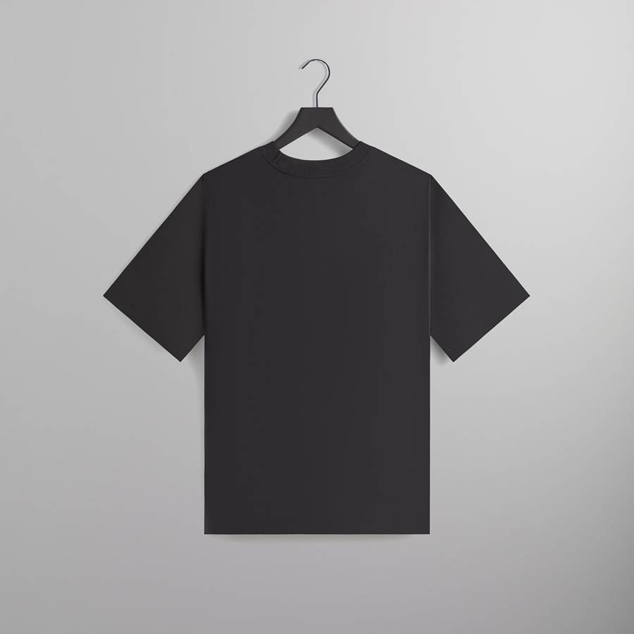 Black Men Kith Theo Dolman Shirts | 8207-BNPXG