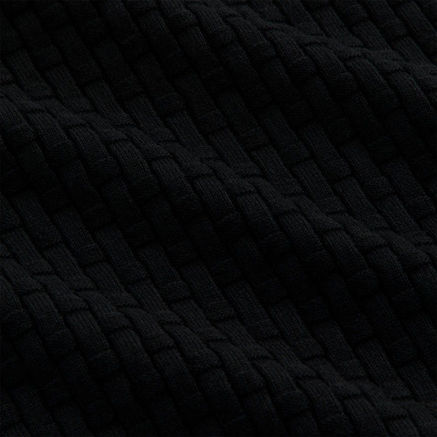 Black Men Kith Tilden Crewneck Sweatshirts | 5132-VJZKR