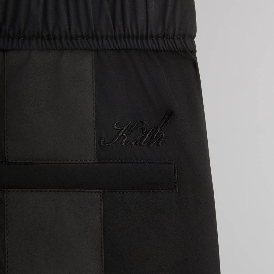 Black Men Kith Transitional Active Mason Shorts | 5841-VMBNI