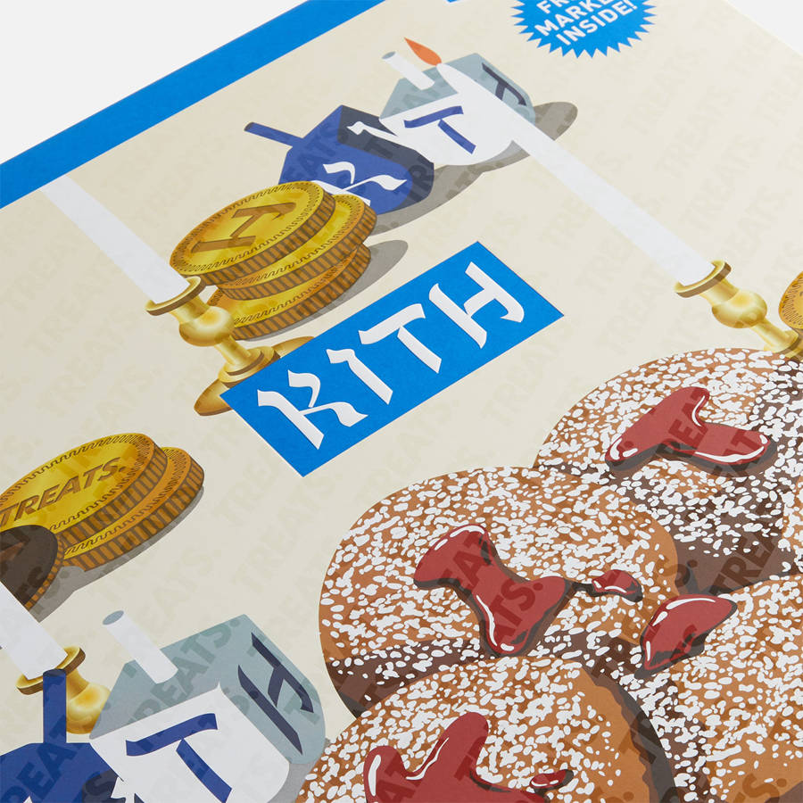 Black Men Kith Treats Jelly Doughnut Nelson Crewneck Sweatshirts | 4269-PBCHA