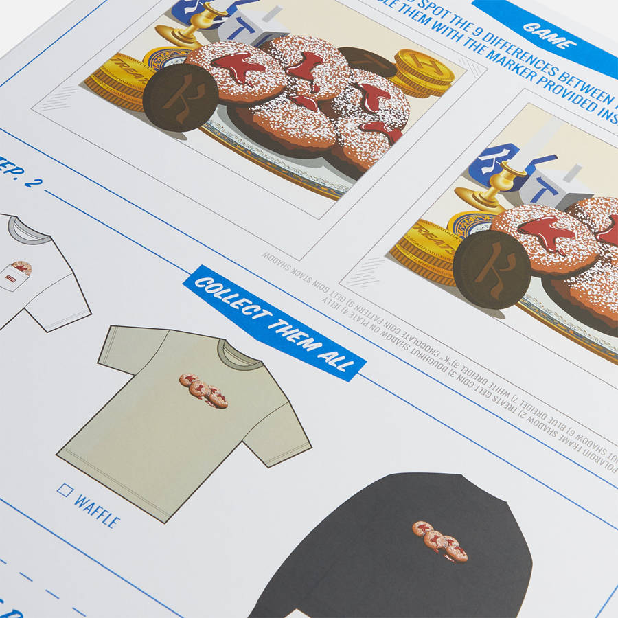 Black Men Kith Treats Jelly Doughnut Nelson Crewneck Sweatshirts | 4269-PBCHA