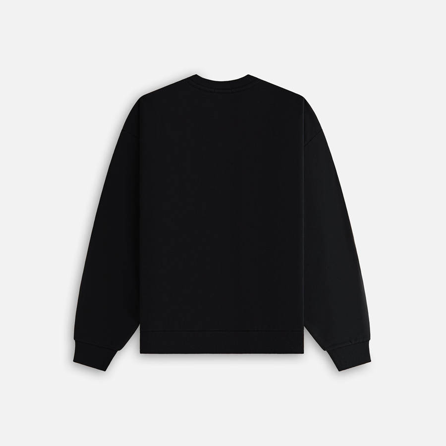 Black Men Kith Treats Waffle Butter Nelson Crewneck Sweatshirts | 2568-FEIGC