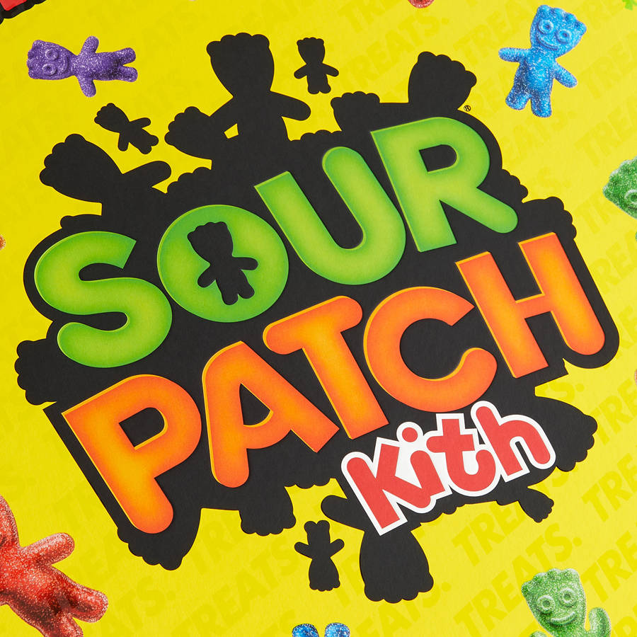 Black Men Kith Treats for SOUR PATCH KIDS® Candy Box Vintage T-Shirt | 4219-BWSGN