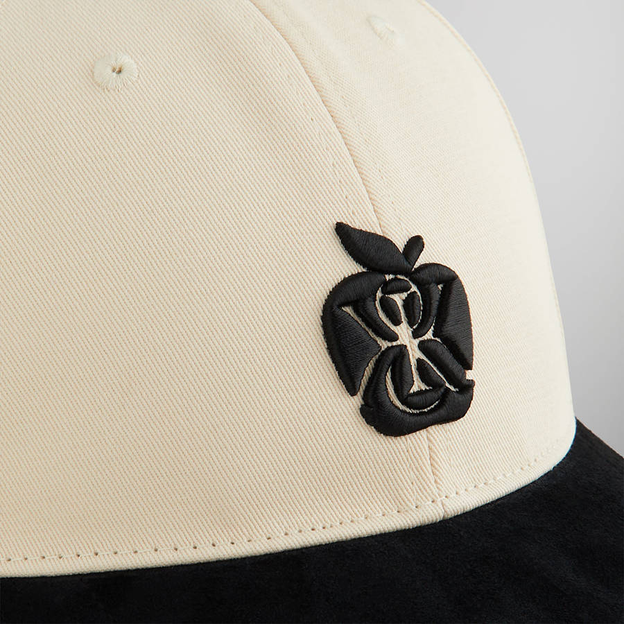 Black Men Kith Two Tone Suede Brim Aaron Classic Cap | 8043-PBGOL