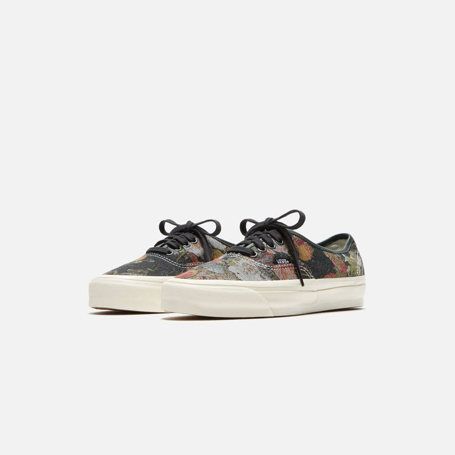 Black Men Kith VANS LX Authentic Reissue 44 Sneakers | 8034-IFMBA